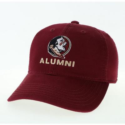Florida State Legacy Logo Over Alumni Adjustable Hat