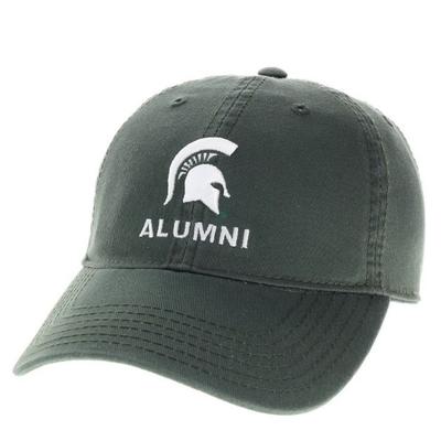 Michigan State Legacy Logo Over Alumni Adjustable Hat