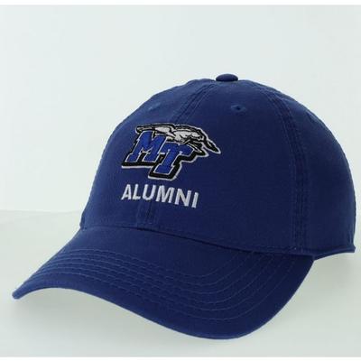 MTSU Legacy Logo Over Alumni Adjustable Hat