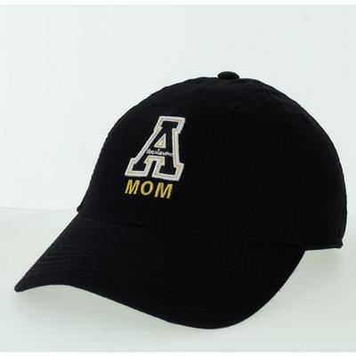 Appalachian State Legacy Logo Over Mom Adjustable Hat