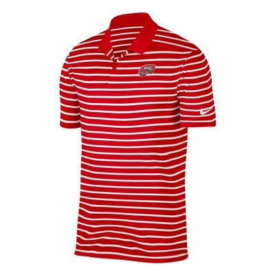 Western Kentucky Nike Golf Victory Stripe Polo RED