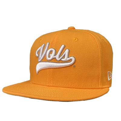 Tennessee New Era 5950 Vols Script Baseball Daddy Fitted Hat