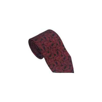 Loyalty Brand Products Red and Black Paisley Tie