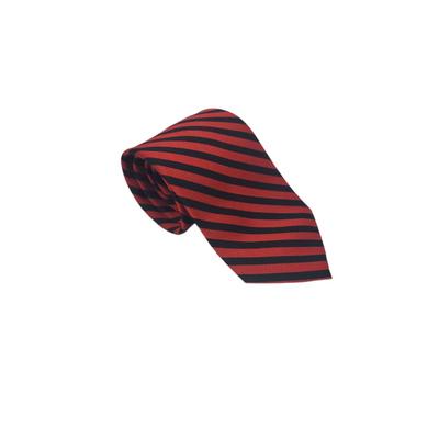 Loyalty Brand Products Red and Black Thin Stripe Tie
