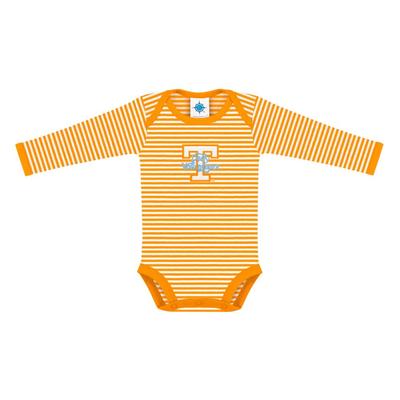 Tennessee Lady Vols Infant Striped Long Sleeve Bodysuit