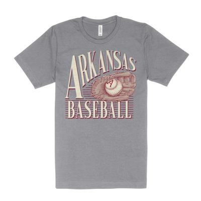 Arkansas B-Unlimited Baseball Stripes Tee