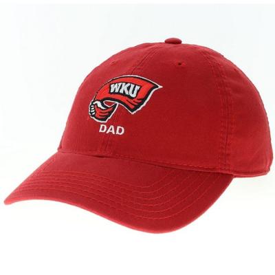 Western Kentucky Legacy Logo Over Dad Adjustable Hat
