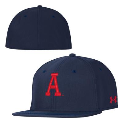 Auburn Under Armour A-Day Huddle Flat Brim Baseball Hat