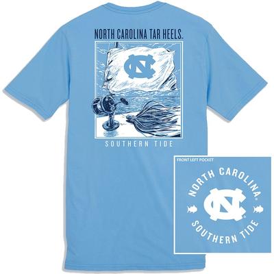 UNC Southern Tide Flags Tee