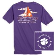  Clemson Southern Tide Sailing Tee