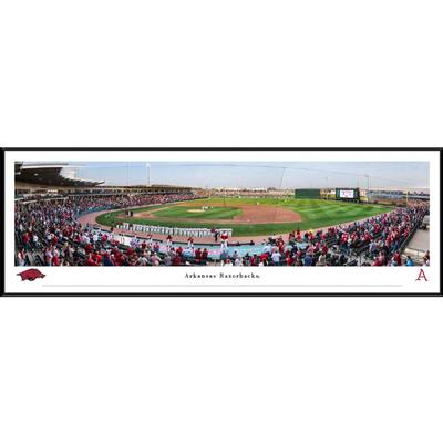 Arkansas Baseball at Baum Walker Stadium Panoramic Picture (Standard Frame)