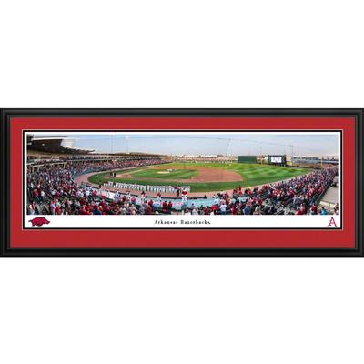 Arkansas Baseball at Baum Walker Stadium Deluxe Frame Panoramic Picture