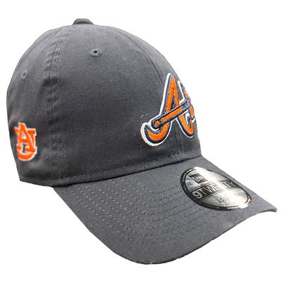 Auburn Tigers Atlanta Braves New Era 920 Adjustable Cap
