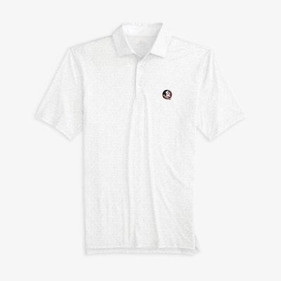 Florida State Southern Tide Clubbing Print Performance Polo