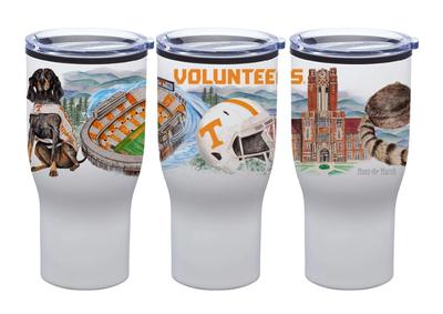 Tennessee 30 Oz Watercolor Tumbler