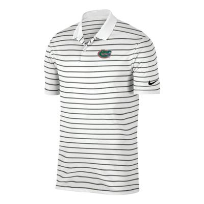 Florida Nike Golf Victory Stripe Polo WHITE