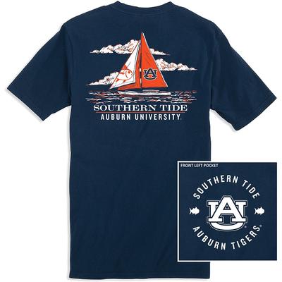 Auburn Southern Tide Sailing Tee