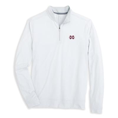 Mississippi State Southern Tide Micro-Stripe Pullover