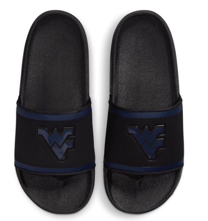  West Virginia Nike 2023 Off Court Slide Shoes