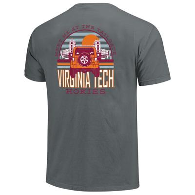 Virginia Tech Meet Me at the Tailgate Jeep Comfort Colors Tee