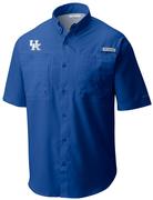  Kentucky Columbia Tamiami Short- Sleeve Shirt
