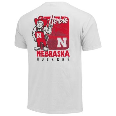 Nebraska New Herbie Logo Comfort Colors Tee