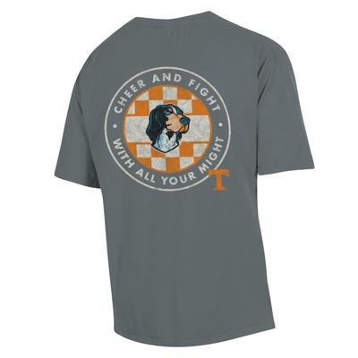 Tennessee Cheer and Fight Comfort Wash Tee