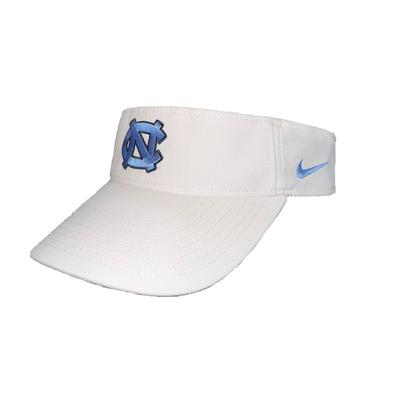 UNC Nike Dri-fit Visor WHITE