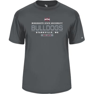 Mississippi State Badger Straight Stack Tee