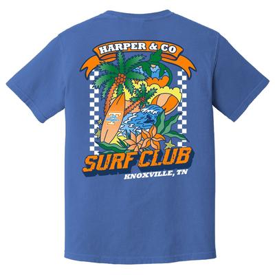 Tennessee Lady Vols Harper and Co Surf Club Comfort Colors Tee