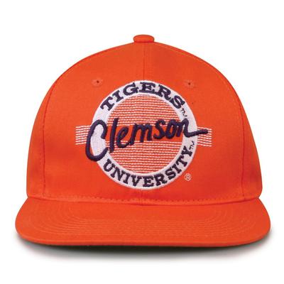 Clemson The Game Retro Circle Adjustable Hat