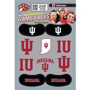  Indiana Combo Pack Waterless Face Tattoos