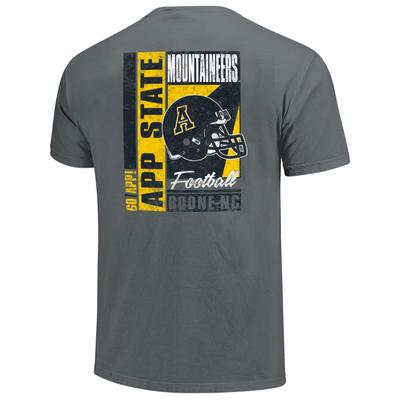App State Football Retro Poster Comfort Colors Tee