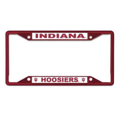 Indiana Red License Plate Frame