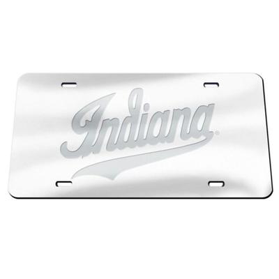 Indiana Frosted License Plate
