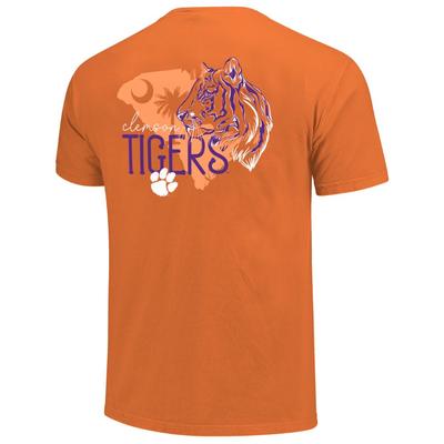 Clemson Tiger State Comfort Colors Tee