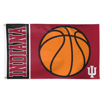 Indiana 3 x 5 Basketball House Flag
