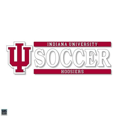 Indiana 6 x 2 Soccer Decal