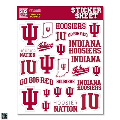 Indiana Standard Sticker Sheet