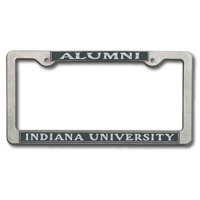 Indiana Pewter Alumni License Plate Frame