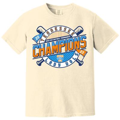 Tennessee Lady Vols SEC Softball Champs Comfort Colors Tee