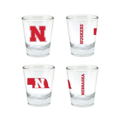 Nebraska 2 Oz Core Shot Glass