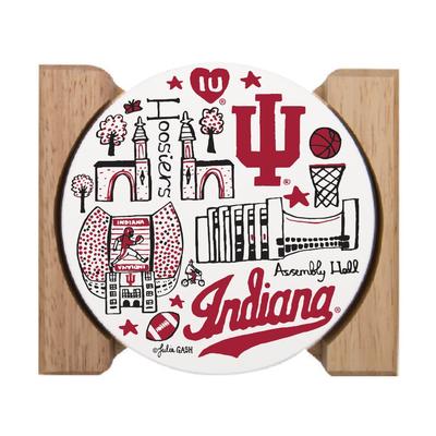 Indiana Julia Gash Drink Coasters (4 Pack)
