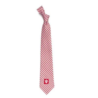 Indiana Eagle Wings Gingham Tie