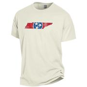  Tennessee Flag Fill Comfort Wash Tee