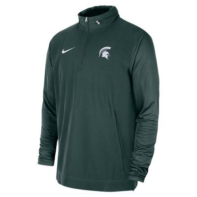 Michigan State Nike Lightweight Coaches Long Sleeve Jacket