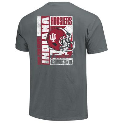Indiana Football Retro Poster Comfort Colors Tee