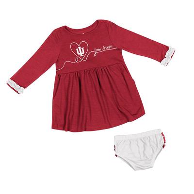 Indiana Colosseum Infant Legend Dress and Bloomer Set