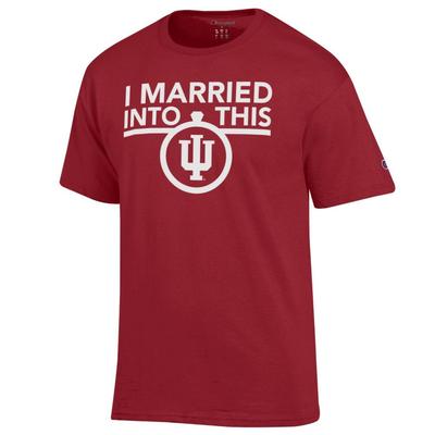 Indiana Champion Women's I Married Into This Tee