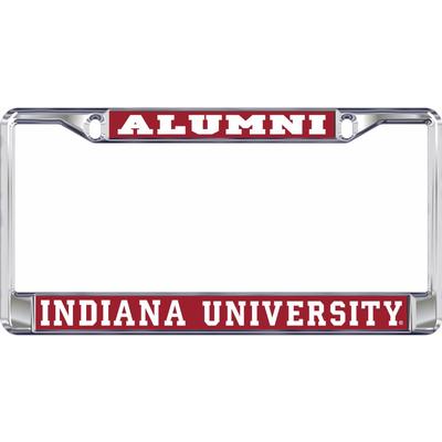 Indiana Hoosiers Alumni Metal License Plate Frame